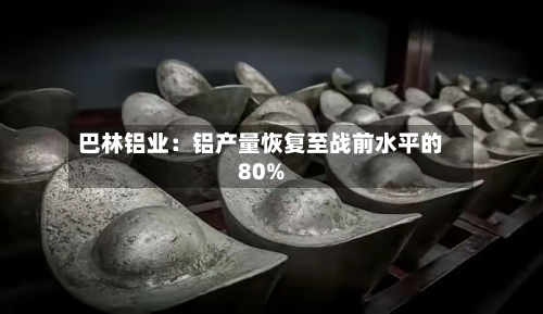 巴林铝业：铝产量恢复至战前水平的80%-第2张图片