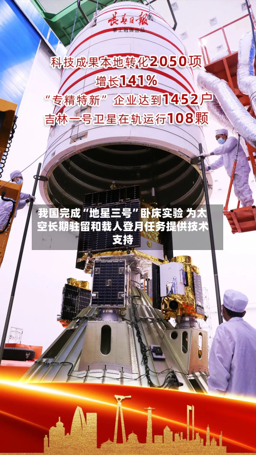 我国完成“地星三号”卧床实验 为太空长期驻留和载人登月任务提供技术支持
