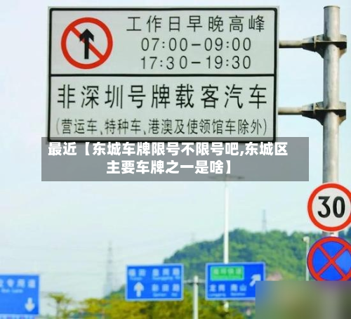 最近【东城车牌限号不限号吧,东城区主要车牌之一是啥】-第3张图片