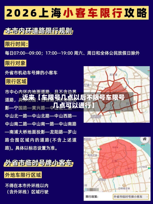 近来【车限号几点以后不限号车限号几点可以通行】-第3张图片
