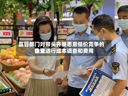 监管部门对带头开展恶意低价竞争的企业进行成本调查和费用
检查-第2张图片