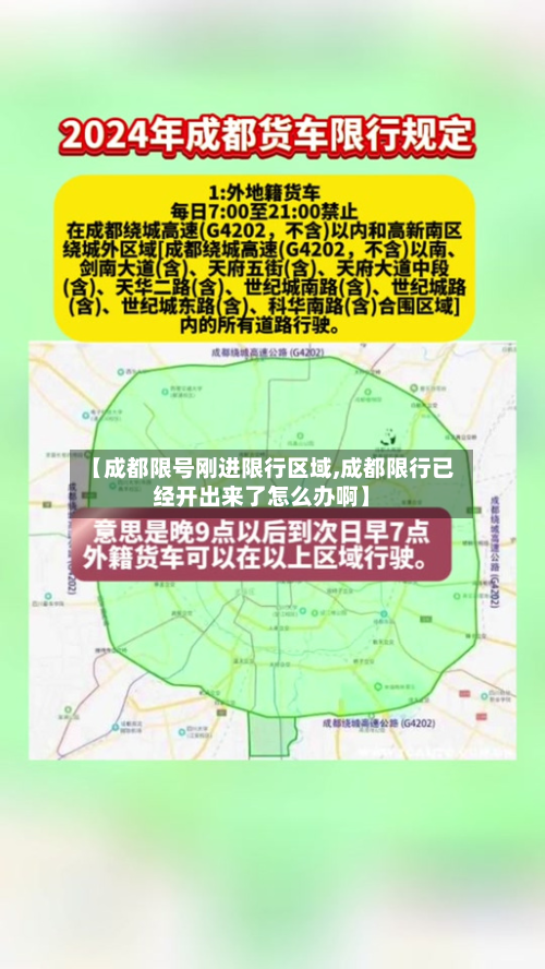 【成都限号刚进限行区域,成都限行已经开出来了怎么办啊】-第2张图片