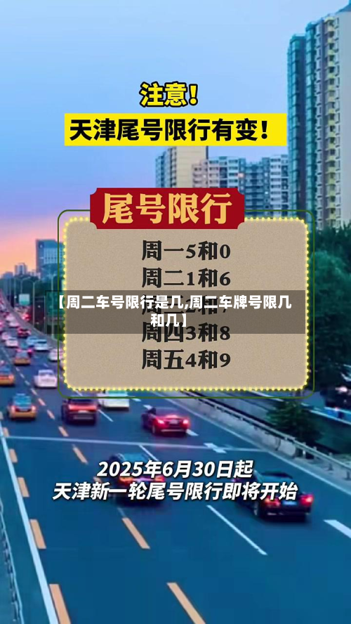 【周二车号限行是几,周二车牌号限几和几】