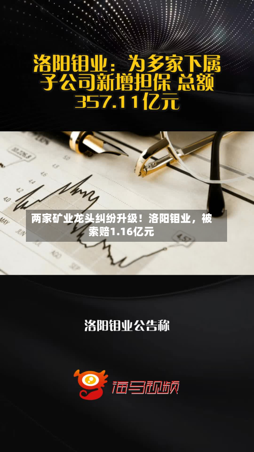 两家矿业龙头纠纷升级！洛阳钼业	，被索赔1.16亿元-第3张图片