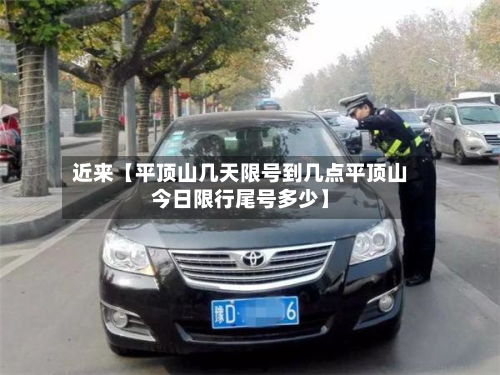 近来【平顶山几天限号到几点平顶山今日限行尾号多少】-第3张图片