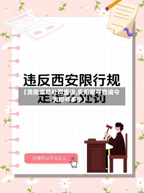【贵阳限号处罚查询,贵阳限号查询今天限号多少】