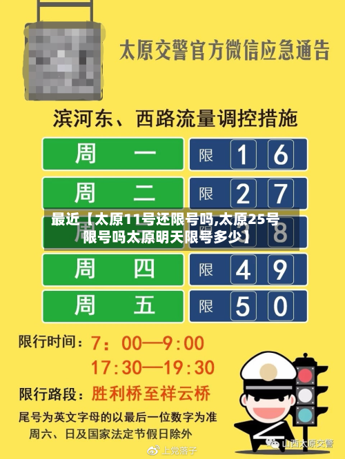 最近【太原11号还限号吗,太原25号限号吗太原明天限号多少】-第2张图片