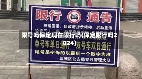 限号吗保定现在限行吗(保定限行吗2024)-第3张图片